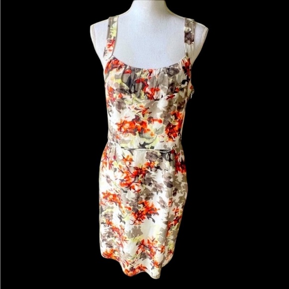 Banana Republic, ladies, sleeveless midi, dress size 10 fully lined - Picture 1 of 11